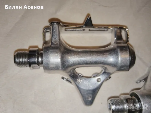 Ретро педали Shinano 600, снимка 7 - Части за велосипеди - 56184980