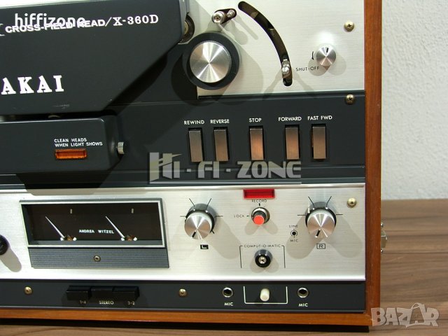 Ролков магнетофон  Akai x-360d , снимка 7 - Ресийвъри, усилватели, смесителни пултове - 42429222