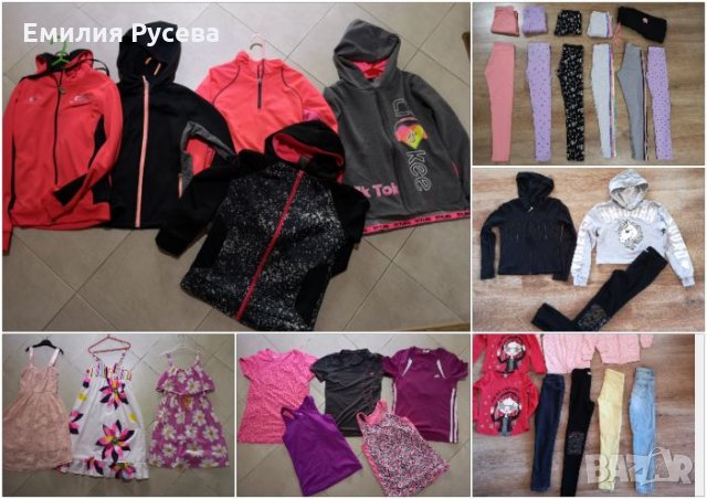 много детски дрехи-суичър/суичъри,клинове,тениски,комплекти-8г,9г,10г