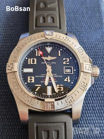 Breitling Avenger II Seawolf Volcano Black