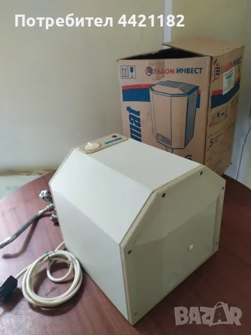 Продавам 5 л. бойлер на фирма "ЕЛДОМ". Монтаж над мивка., снимка 2 - Бойлери - 56266916