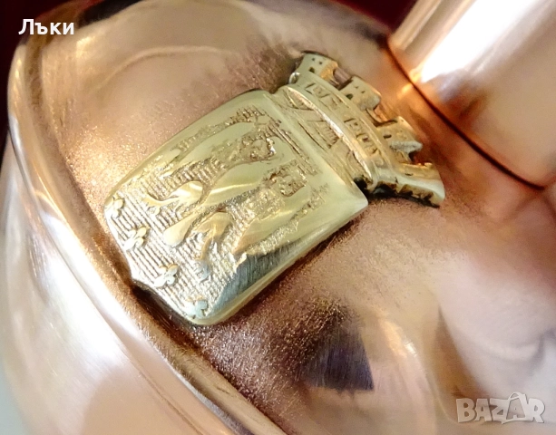 Mедна кана Havard Villedieu,орел,миниатюра. , снимка 4 - Антикварни и старинни предмети - 51937667