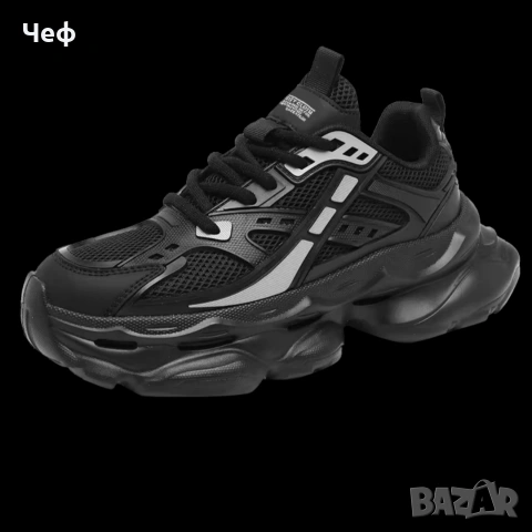 Черни маратонки, снимка 7 - Спортни обувки - 53962887