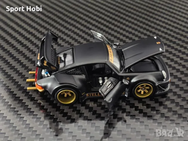 Porsche Rwb 930 Stella Artois Diecast Model Limited Edition 1999pcs Hg-Model 1:64, снимка 3 - Колекции - 52916222