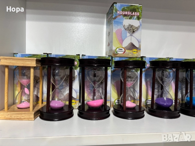 Пясъчен часовник 1, 3 , 5 и 10 минути , снимка 10 - Декорация за дома - 35940612