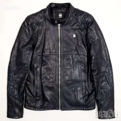 G-STAR Motac-O Biker Оригинално Кожено Мъжко Яке М