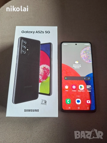 Самсунг А52s 5G 128bg Перфектен