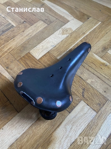 кожена седалка brooks, брукс, снимка 2 - Части за велосипеди - 52919880