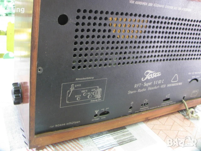 TOSCA  , Радио , Лампово , Немско , DDR от  50 те  години, снимка 7 - Антикварни и старинни предмети - 51377054