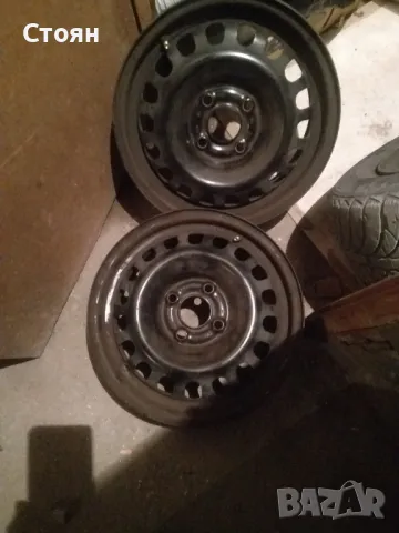 2 бр. стоманени джанти от opel 14 цола, снимка 4 - Гуми и джанти - 47931871