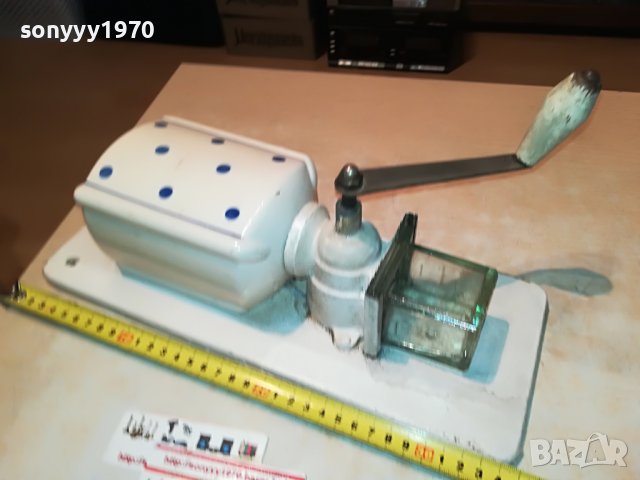 АНТИКА ОТ ГЕРМАНИЯ-СТАРА МЕЛНИЦА ЗА СТЕНА 2011221247, снимка 5 - Антикварни и старинни предмети - 38732616