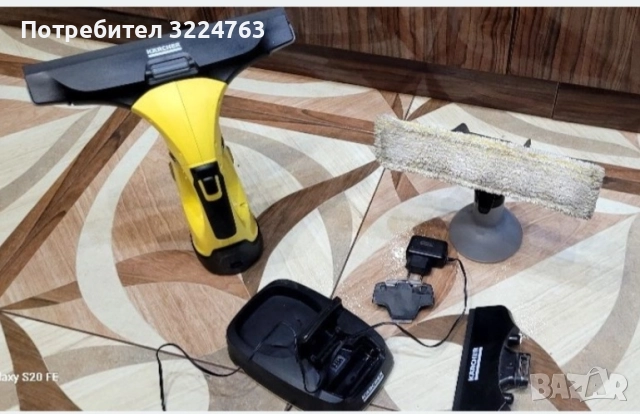 Акумулаторна стъклочистачка Karcher WV 5 Plus N Non-Stop Cleaning Kit