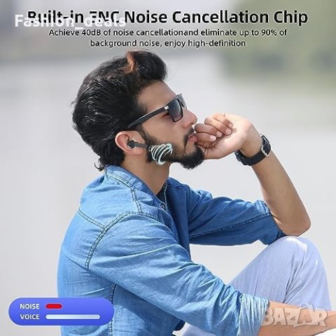 Нови iBesi HiFi Безжични слушалки Bluetooth 5.3, 50ч живот на батерията Водоустойчиви Подарък, снимка 6 - Bluetooth слушалки - 42686687