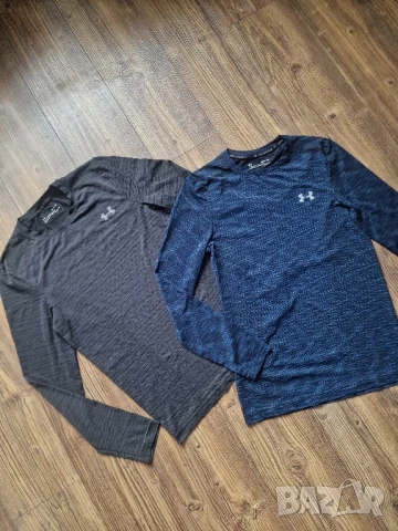Страхотни мъжки блузи UNDER ARMOUR размер М , снимка 4 - Блузи - 51211227