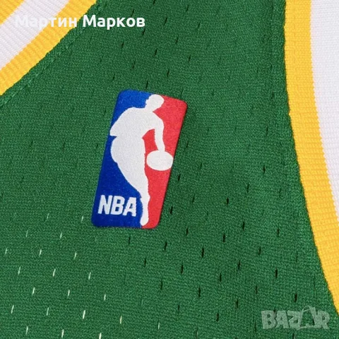 Mitchell & Ness Swingman Jersey Seattle SuperSonics - Shawn Kemp 1994-95 Jersey , снимка 4 - Спортни дрехи, екипи - 56233997