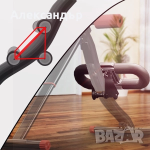 Фитнес уред са тренировки на корем, абдоминална зона и рамене BT300, снимка 4 - Фитнес уреди - 52360983