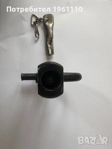 Стар катинар от закалена стомана., снимка 2 - Антикварни и старинни предмети - 52208308