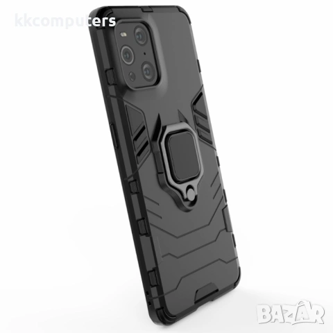 Oppo Find X3/X3 Pro Удароустойчив Finger Ring Калъф и Протектор, снимка 7 - Калъфи, кейсове - 53032758