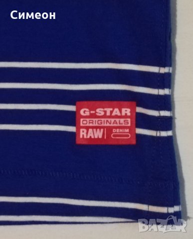G-STAR RAW оригинална тениска M памучна фланелка, снимка 5 - Тениски - 33714967