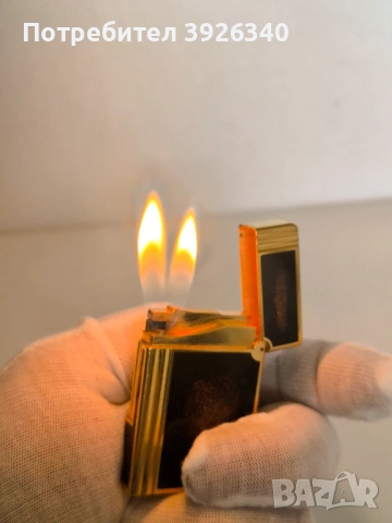 S.T.Dupont Gatsby златен прах двоен пламък , снимка 10 - Други - 54009864
