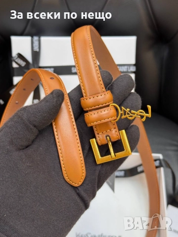 Yves Saint Laurent Колан Със Сертификат И Торбичка - Налични Различни Цветове Код SK255, снимка 3 - Колани - 52596439