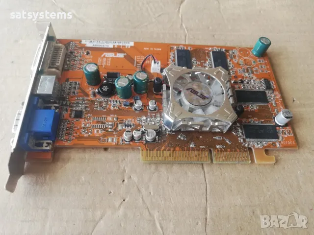 Видео карта ATi Radeon Asus A9550GE 128MB DDR 128bit AGP, снимка 5 - Видеокарти - 48096596