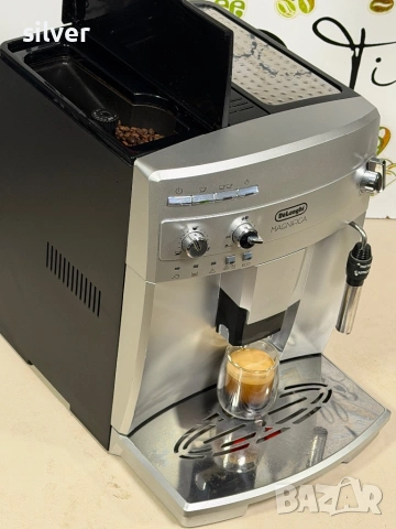 Кафемашина кафе автомат delonghi magnifica с гаранция, снимка 3 - Кафемашини - 53080751