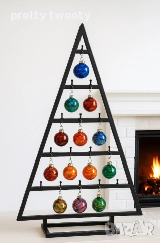 Метална елха за Коледа по поръчка , снимка 3 - Декорация за дома - 52292459