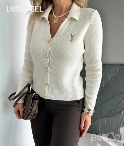 Дамски Блузи ⚜️YSL, снимка 4 - Блузи с дълъг ръкав и пуловери - 52796011