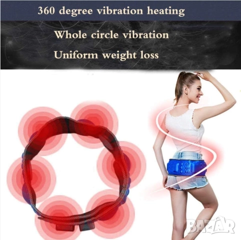 Масажен колан за отслабване с инфрачервена светлина , антицелулитен, снимка 7 - Масажори - 52034370