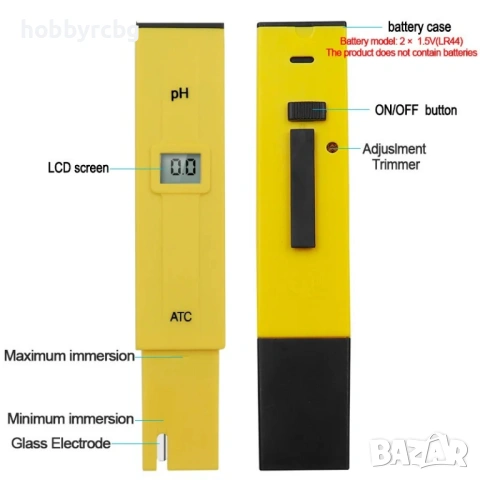 Компактен PH метър с АТС за вода, кафе, напитки, снимка 5 - Друга електроника - 33332854