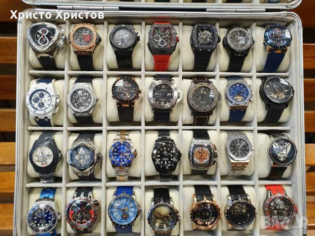 Огромен избор на часовници!24 месеца гаранция, работим и с поръчки., снимка 1 - Мъжки - 31169153