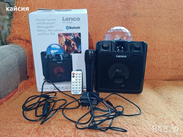 Аудио система Lenco - BTC-055BK , снимка 3 - Аудиосистеми - 53927913