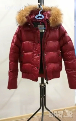 Moncler/Яке с естествен косъм парка, снимка 5 - Якета - 43677283