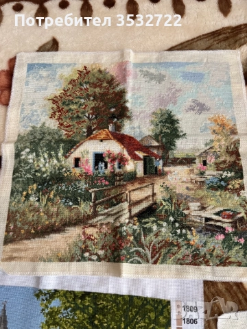 Четири гоблена щампа , снимка 3 - Гоблени - 52097246