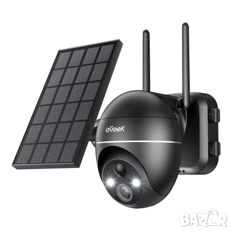 ieGeek ZS-GX4S 5MP Wi-Fi охранителна камера със соларен панел и PTZ