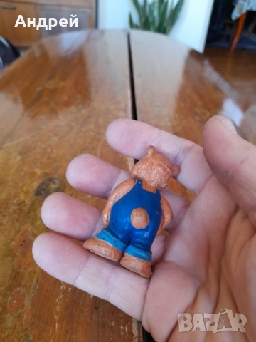 Стара играчка,фигурка мече, снимка 4 - Други ценни предмети - 52470789