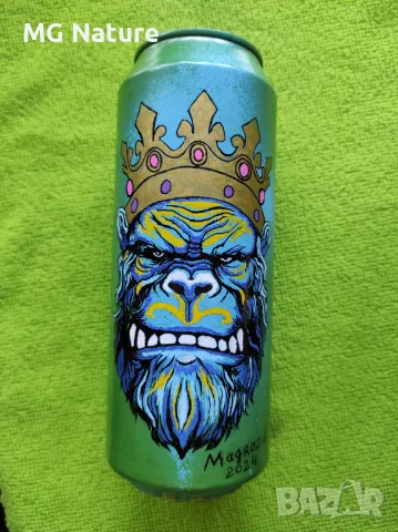 Топ Подарък -Ръчно Рисувани Бирени Кенчета, снимка 4 - Други - 47730482