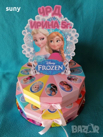 Картонена торта Лабубу, снимка 3 - Други - 50953314