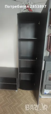 Холна секция цвят тъмен орех, снимка 4 - Секции и витрини - 49039361