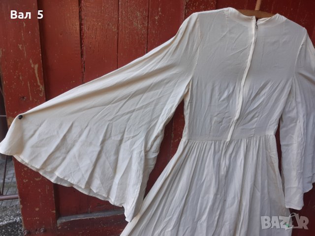 Дълга бяла риза . Носия, снимка 3 - Антикварни и старинни предмети - 38271274
