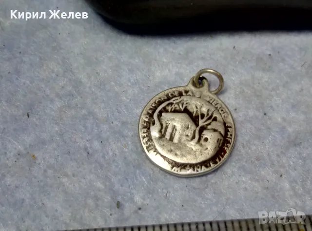 СТАРИННА ДВУСТРАННА СРЕБЪРНА ИКОНКА СРЕБРО 900 от ГРАД ЕФЕС СВЕТА БОГОРОДИЦА РЪЧНА ИЗРАБОТКА 27579, снимка 4 - Антикварни и старинни предмети - 49604825