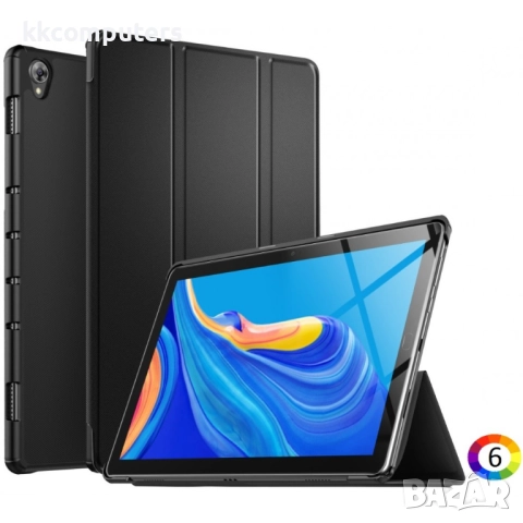 Huawei MediaPad M6 10.8” Кожен Калъф и Протектор, 19,90 лв