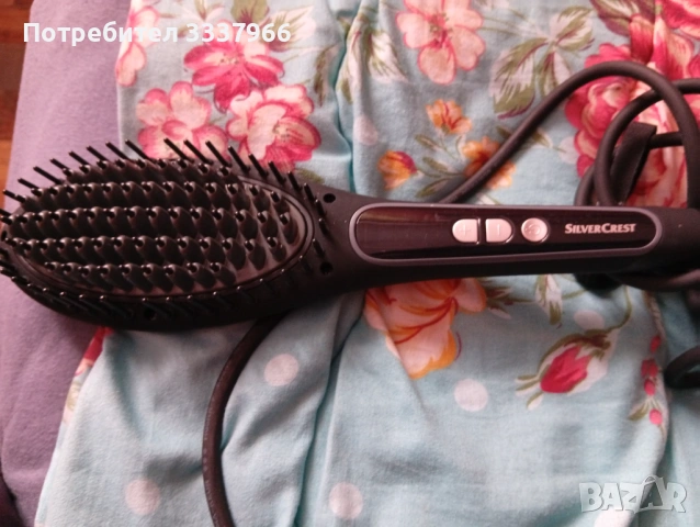 Нова ел.четка за коса , снимка 2 - Аксесоари за коса - 54056266