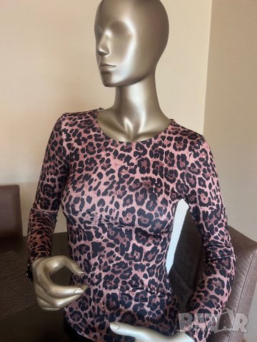 Дамско боди в тигров принт !, снимка 2 - Блузи с дълъг ръкав и пуловери - 40057323