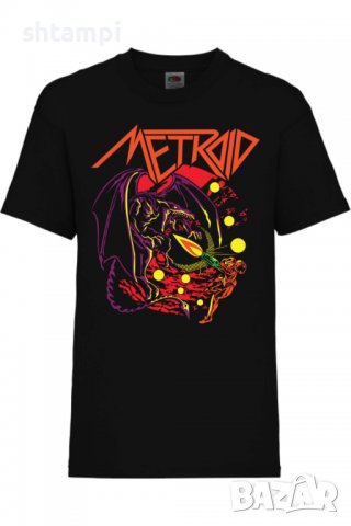 Детска тениска Nintendo Metroid 2,Игра,Гейм,Геймър,Подарък,Изненада,Повод,Празник,Събитие.