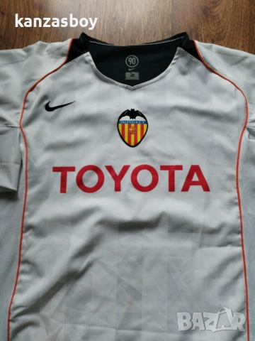 Nike Home Shirt 2004-05 Valencia - футболна колекционерска тениска ХЛ, снимка 9 - Тениски - 54031586