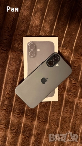 iPhone 16 256GB Black – Отличен, Много Запазен 