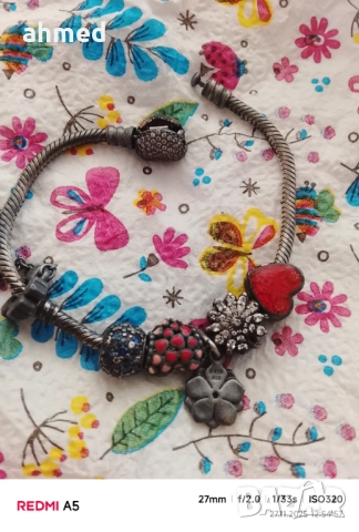 Стара красива среберна пандора    ALE  s925