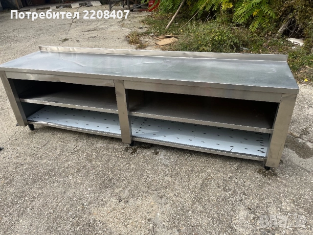 Работна маса неръждавейка, снимка 4 - Обзавеждане на кухня - 52051852
